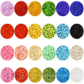 24Colors 6mm DIY Letter Beads Jewelry Clad Beads Necklace Set Kit